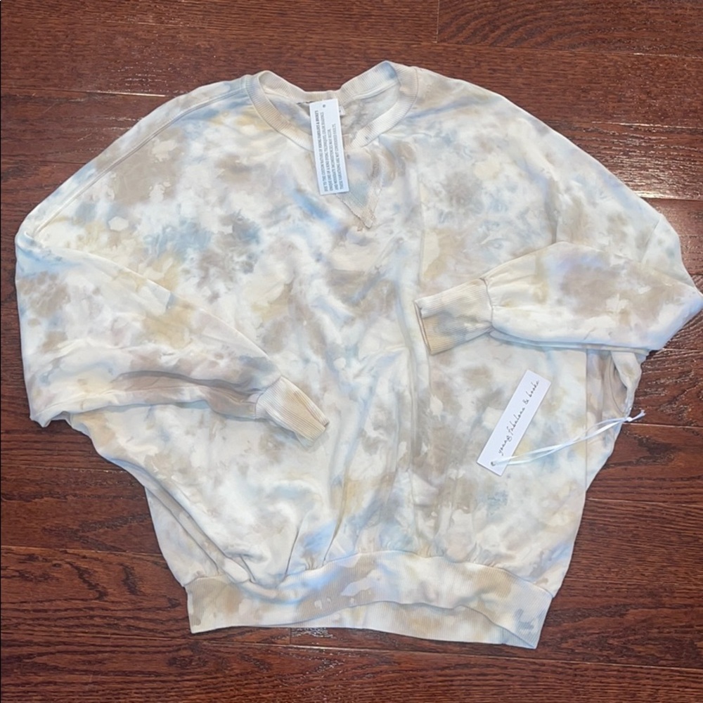 NWT Young Fabulous & Broke Tie Dye Sweatshirt
